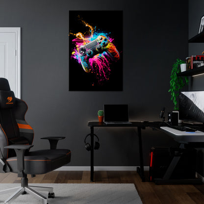 GAMING LUSH Stampa su tela verticale