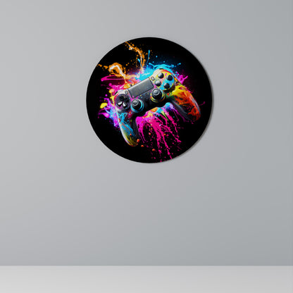 GAMING LUSH Round Wall Art