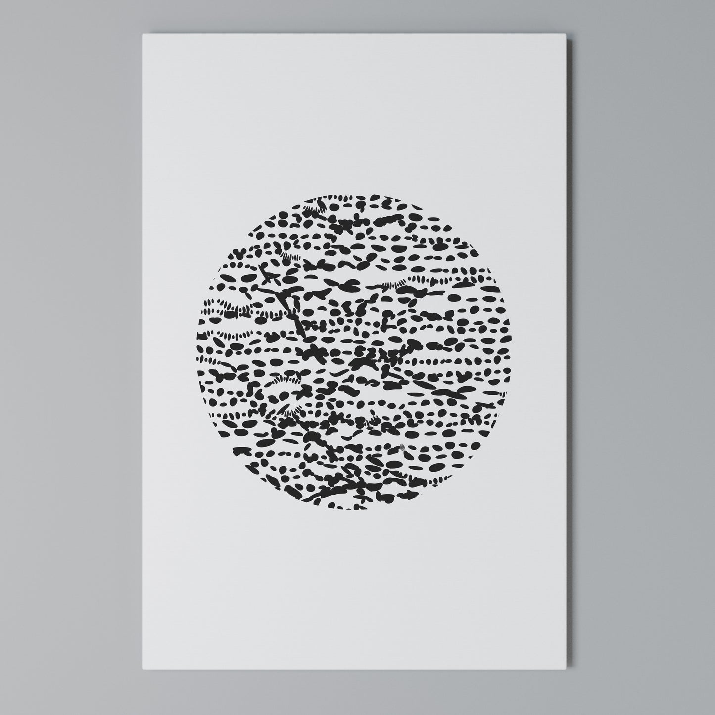 LUNAR LOOM Stampa su Tela Verticale