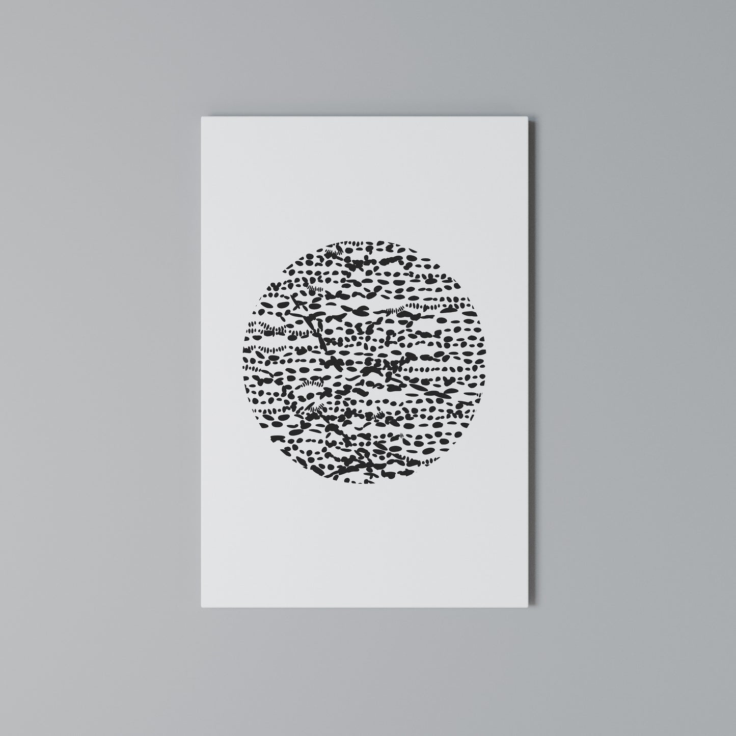 LUNAR LOOM Stampa su Tela Verticale