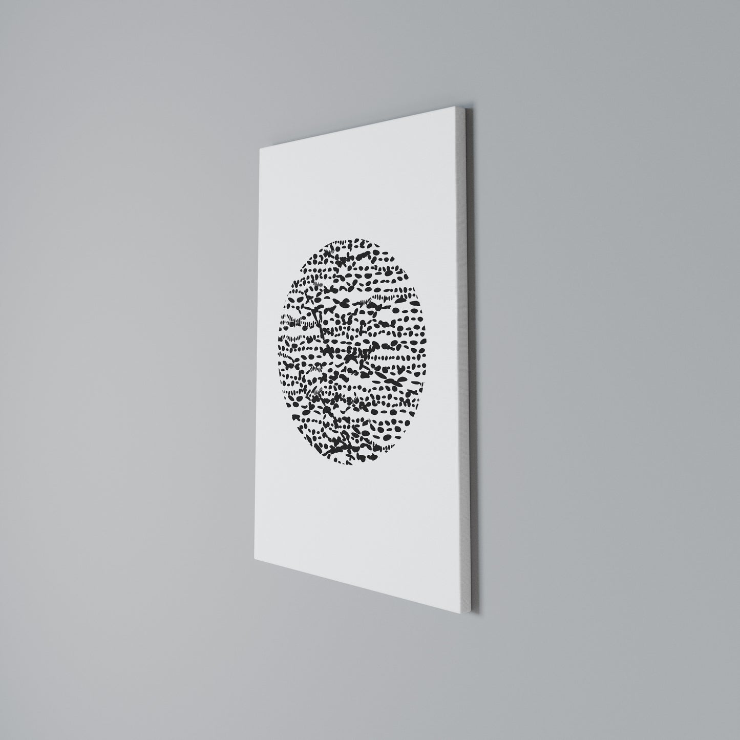LUNAR LOOM Stampa su Tela Verticale