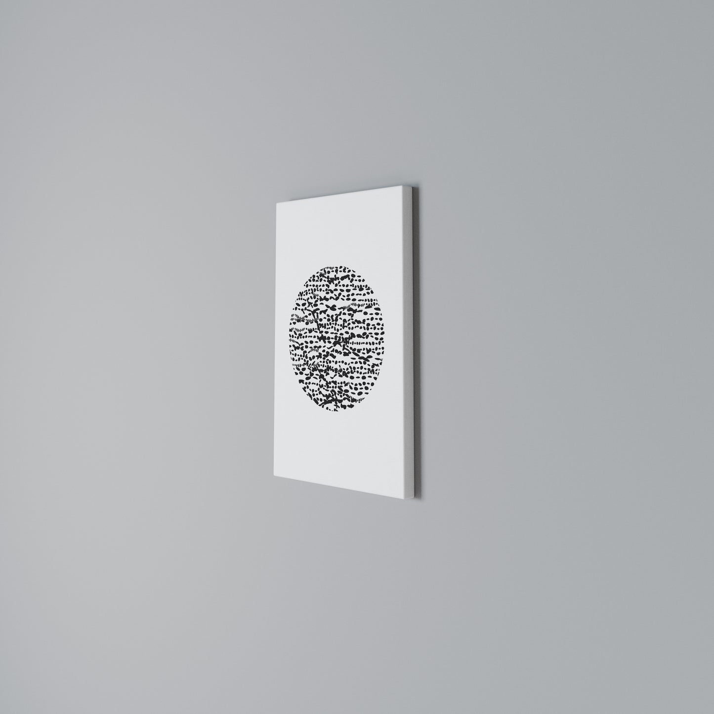 LUNAR LOOM Stampa su Tela Verticale