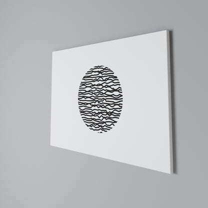 LUNA LINES Stampa su tela orizzontale