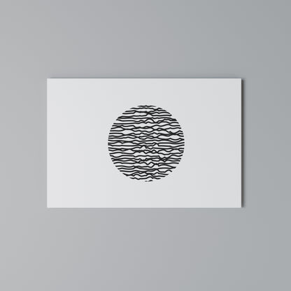 LUNA LINES Stampa su tela orizzontale