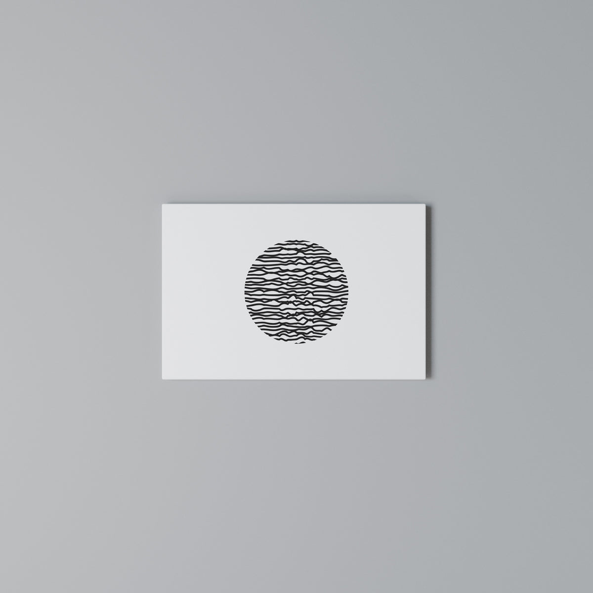 LUNA LINES Stampa su tela orizzontale