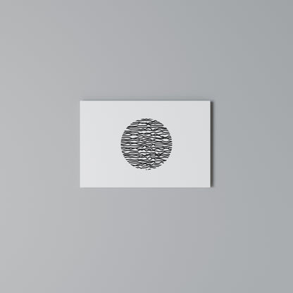 LUNA LINES Stampa su tela orizzontale