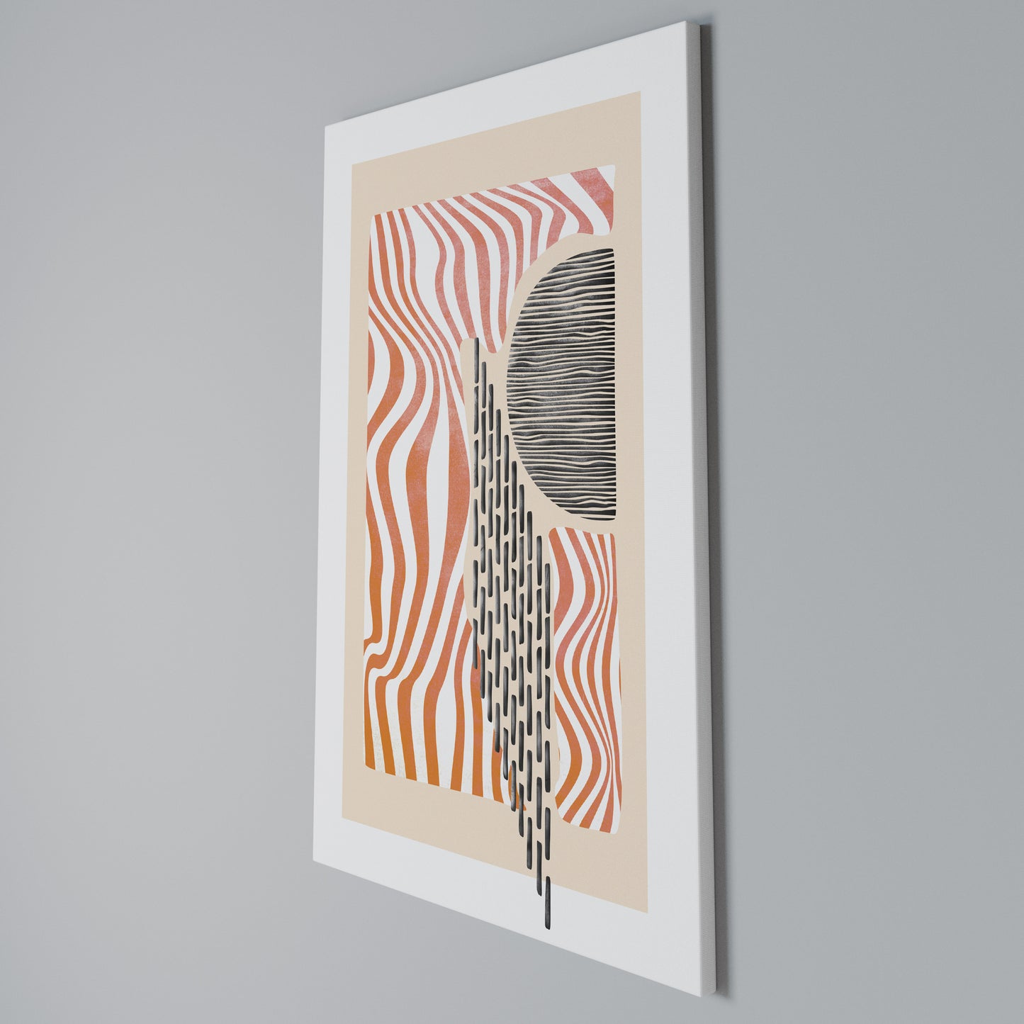 SUBLIME SYNTHESIS Vertical Canvas Print