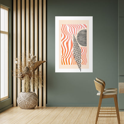 SUBLIME SYNTHESIS Poster verticale staccabile e attaccabile
