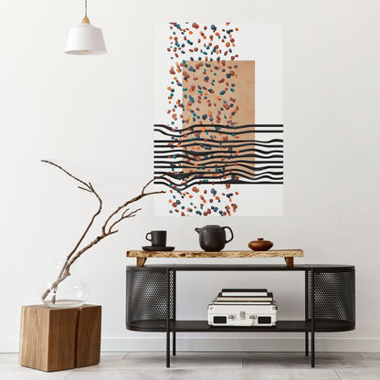 Poster verticale staccabile e attaccabile IMAGINARY RAIN