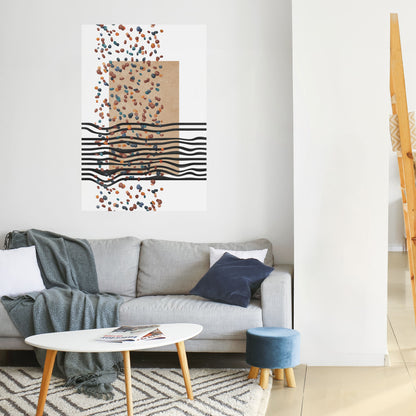 Poster verticale staccabile e attaccabile IMAGINARY RAIN