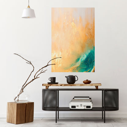 Poster verticale staccabile e attaccabile AZURE DREAMS