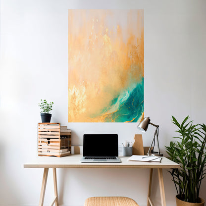 Poster verticale staccabile e attaccabile AZURE DREAMS