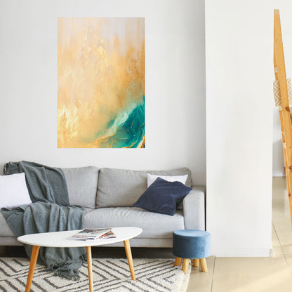 Poster verticale staccabile e attaccabile AZURE DREAMS