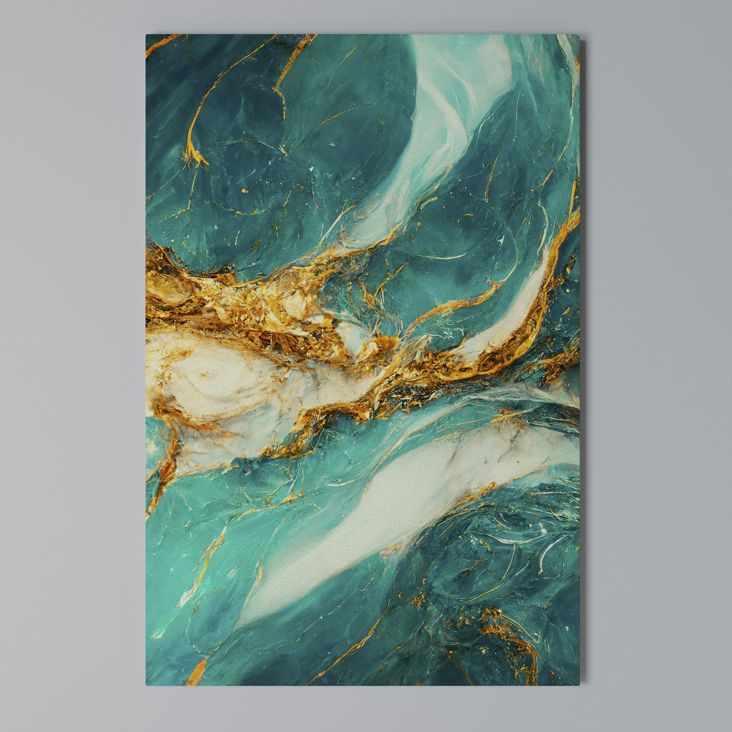 GILDED WHISPERS Stampa su Tela Verticale
