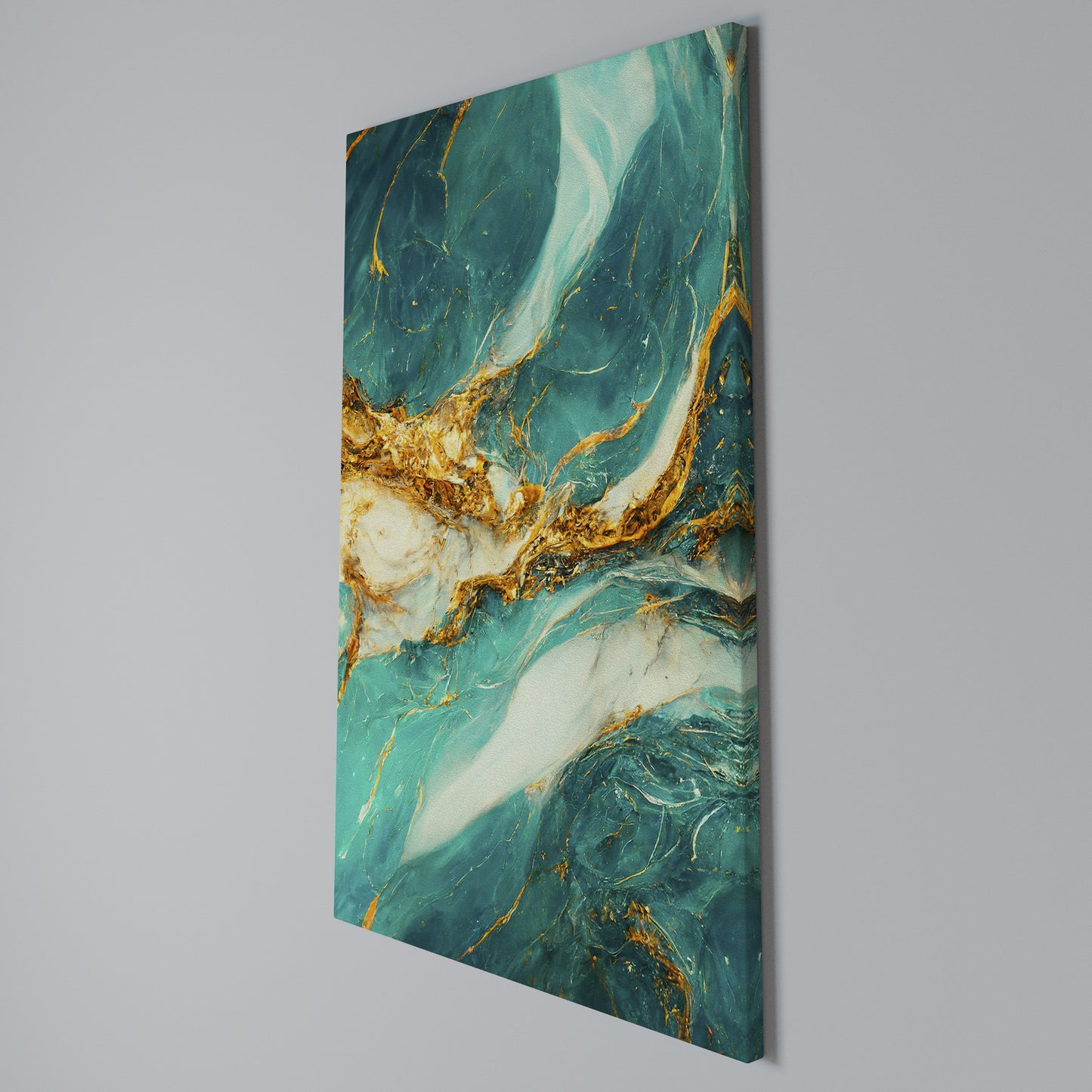 GILDED WHISPERS Stampa su Tela Verticale