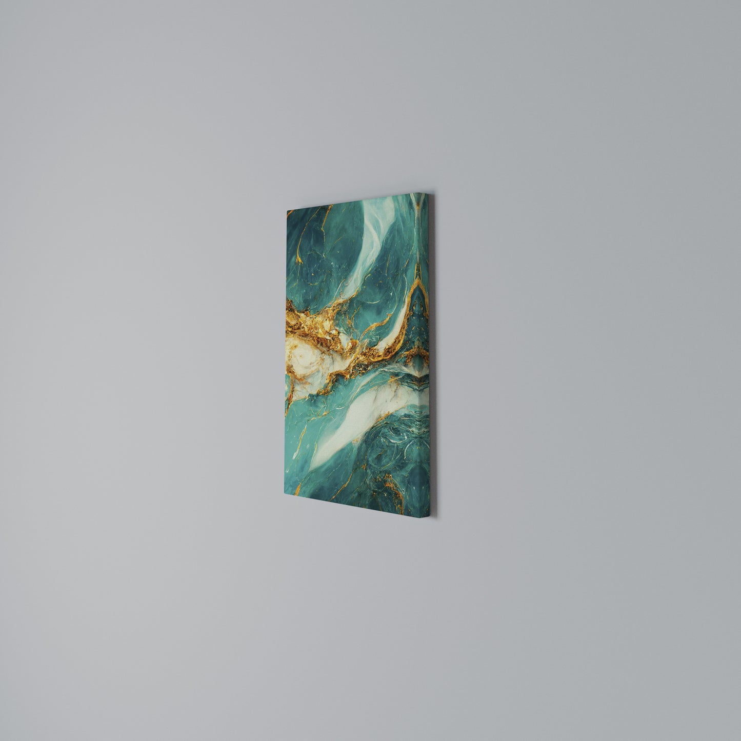 GILDED WHISPERS Stampa su Tela Verticale