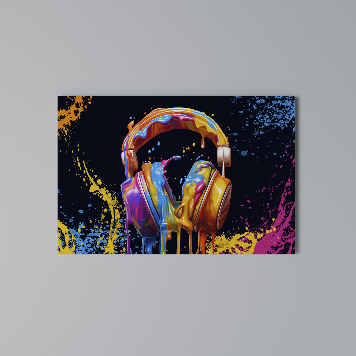 MUSIC IS MY EXTASY Stampa su tela orizzontale
