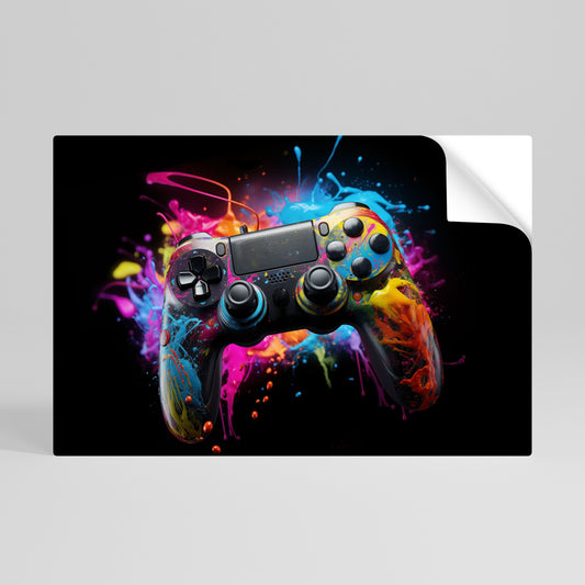 Poster orizzontale staccabile e attaccabile CYBERNETIC GAME