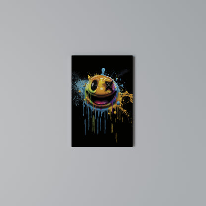 TRIPPY HAPPINESS Stampa su Tela Verticale