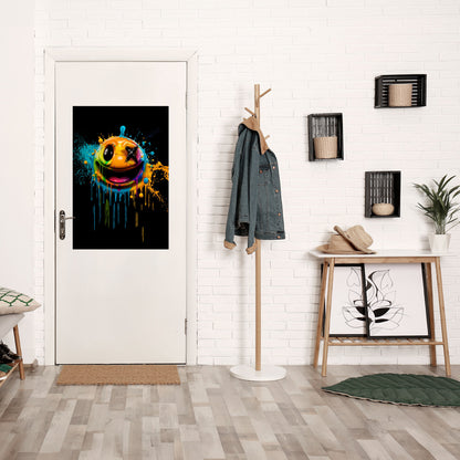 Poster verticale staccabile e attaccabile TRIPPY HAPPINESS