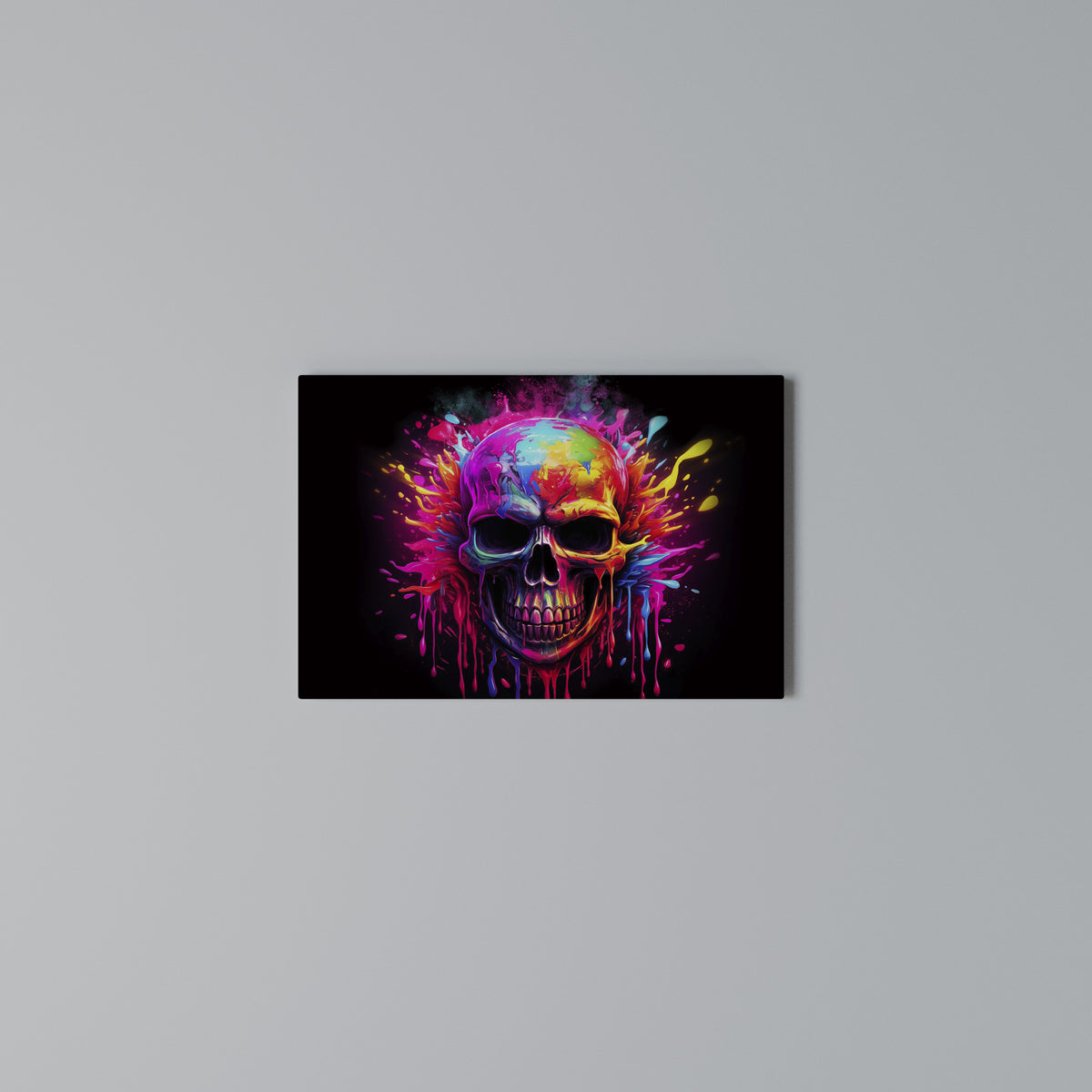 SKULL QUEST Stampa su tela orizzontale