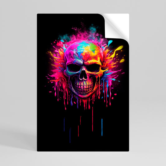 Poster verticale staccabile e attaccabile di SKULL QUEST
