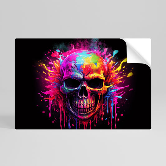 Poster orizzontale staccabile e attaccabile di SKULL QUEST
