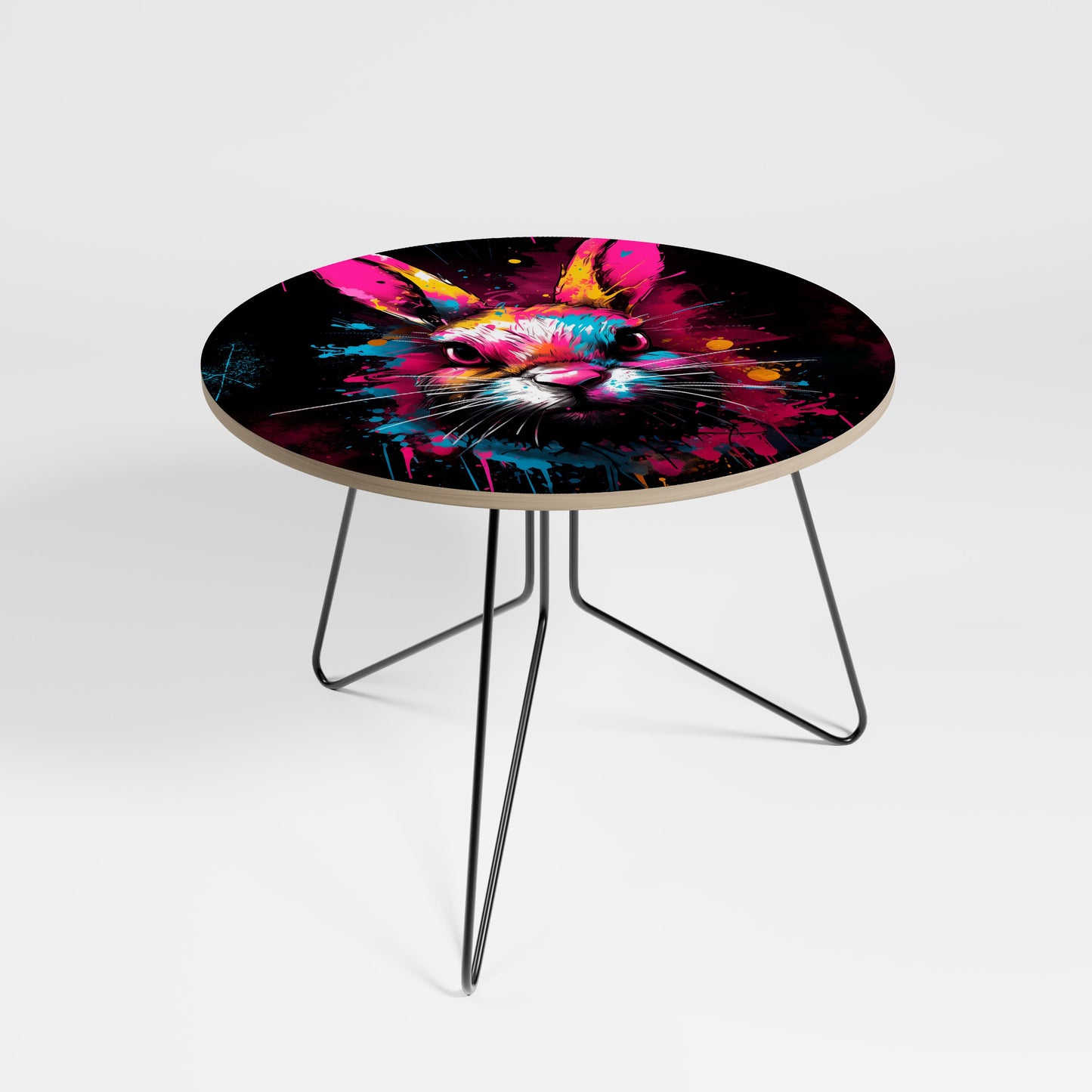 DON'T FOLLOW THE RABBIT Large Coffee Table