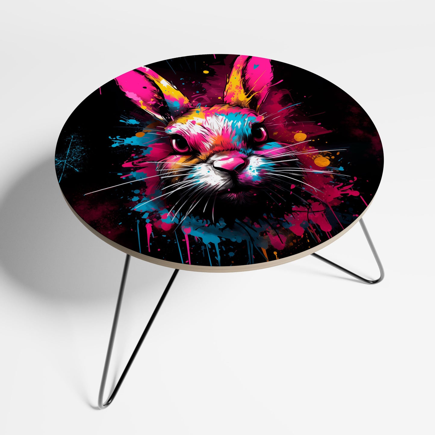 DON'T FOLLOW THE RABBIT Large Coffee Table