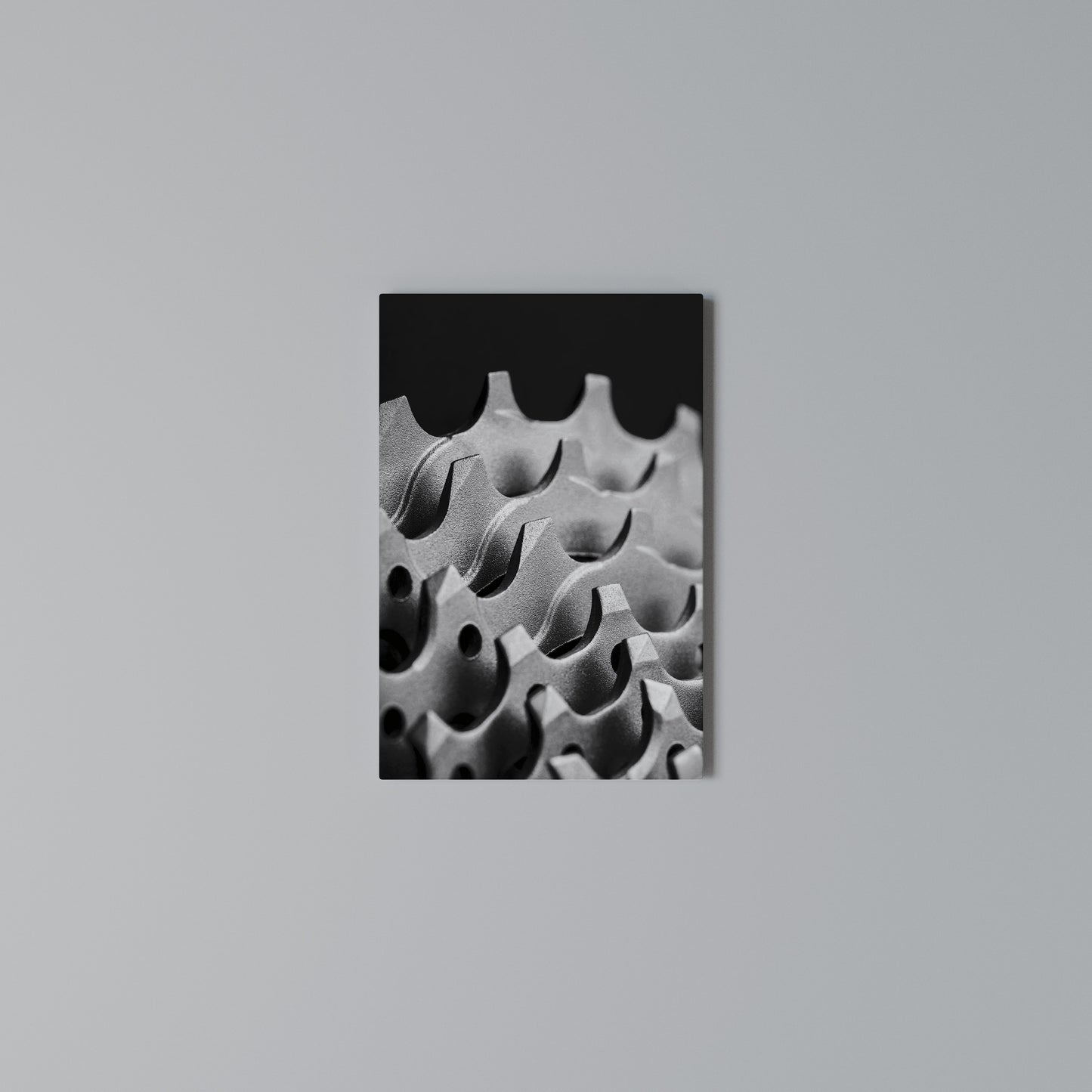 GEARSCAPE SYMPHONY Vertical Canvas Print