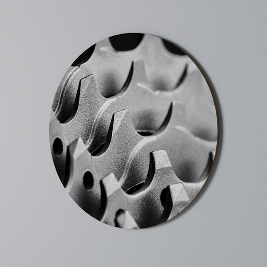 GEARSCAPE SYMPHONY - Decorazione murale rotonda