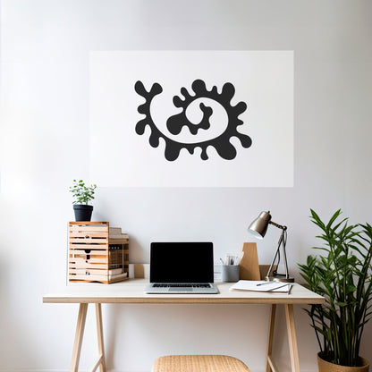 IL MIX DI IERI Poster orizzontale staccabile e attaccabile