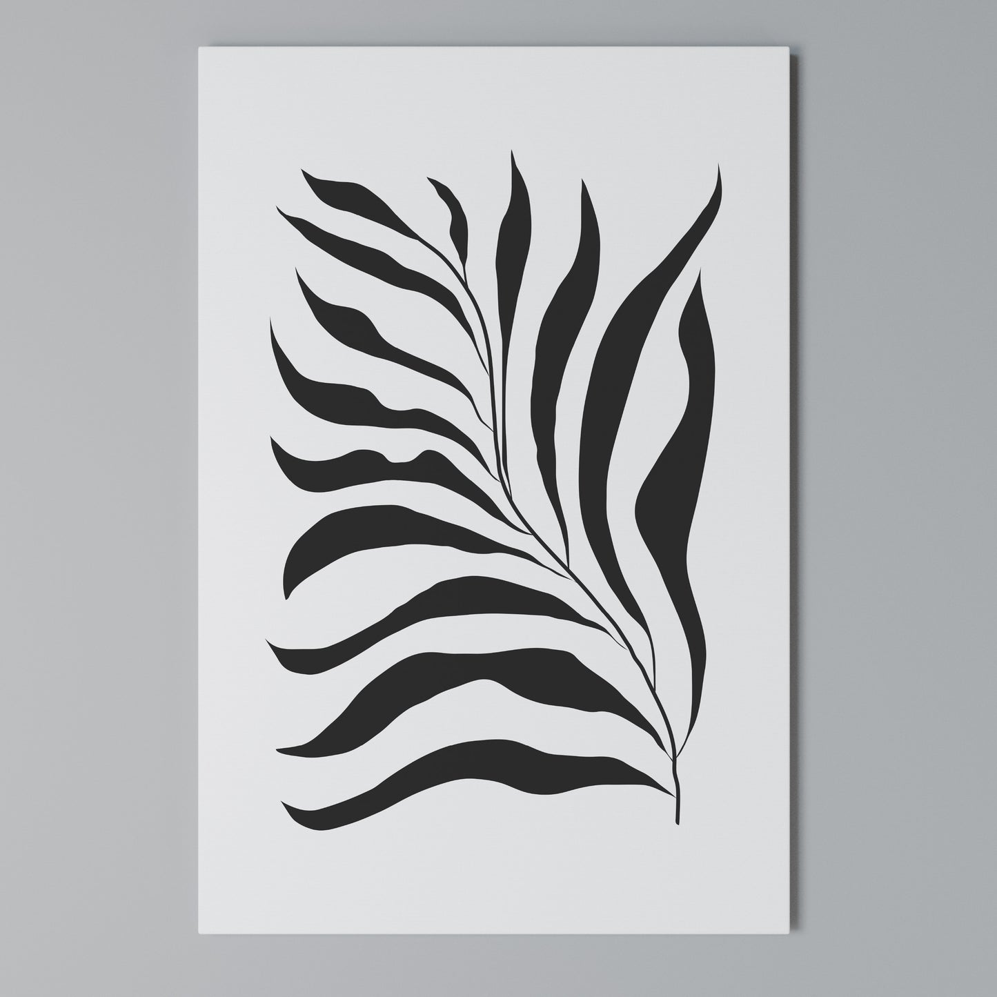 SHADOW PLANT Vertical Canvas Print