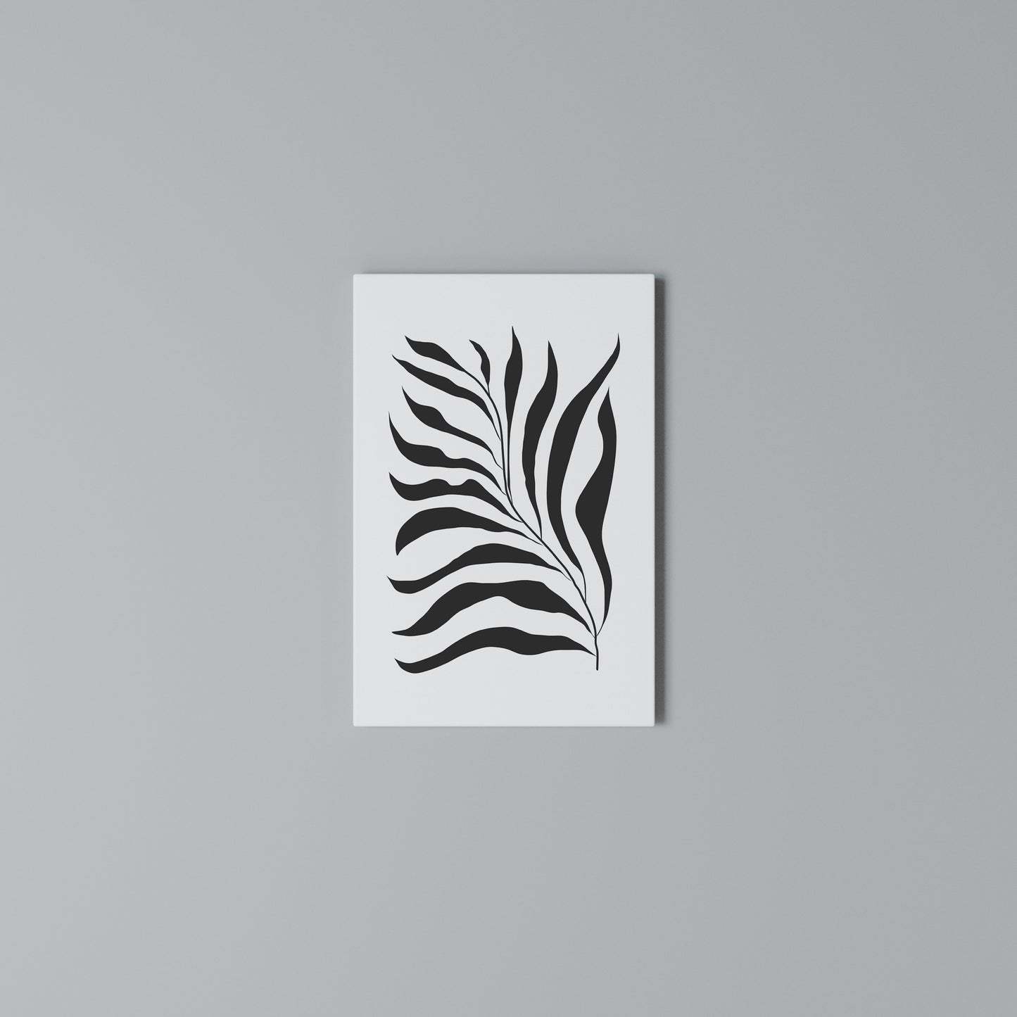 SHADOW PLANT Vertical Canvas Print