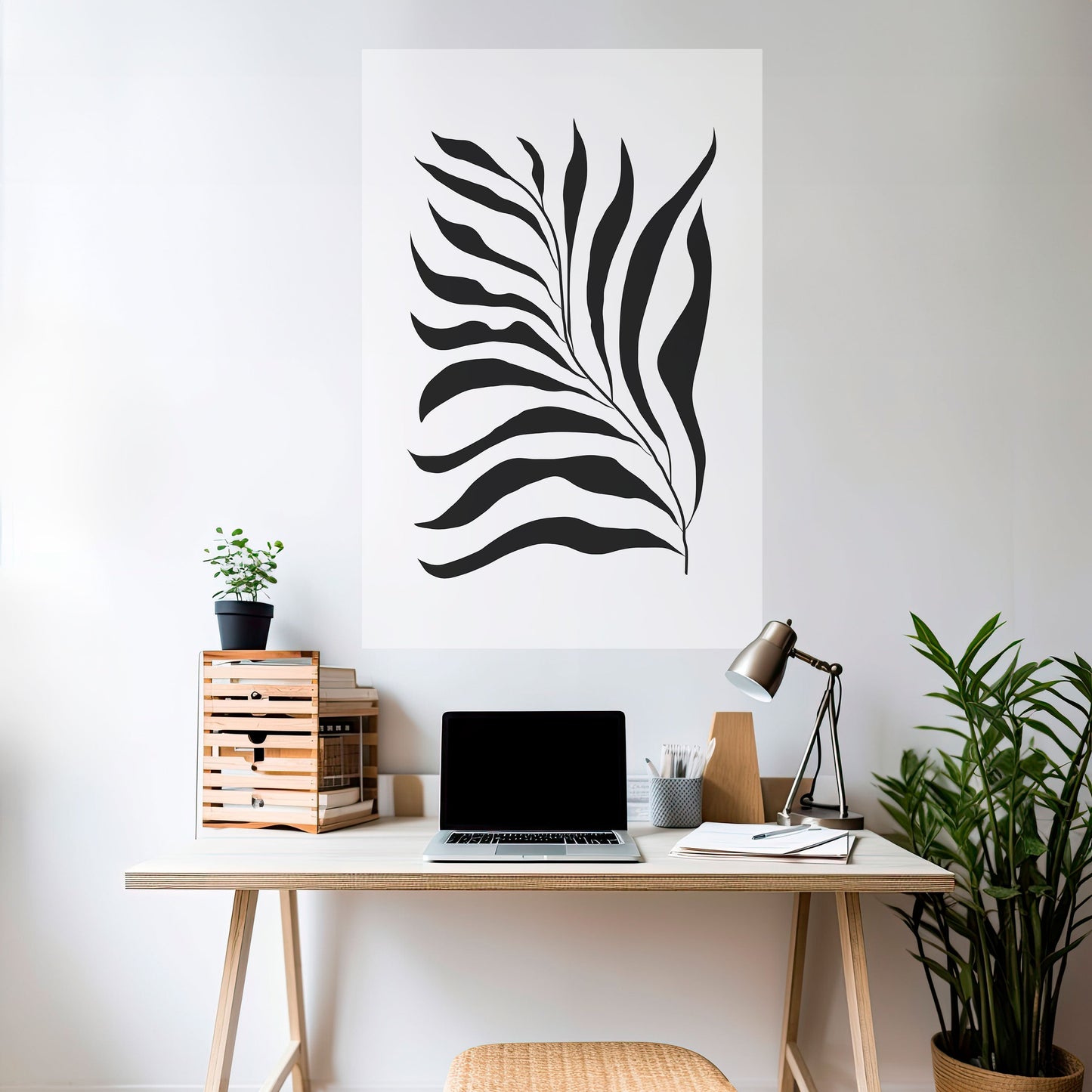 SHADOW PLANT Poster verticale staccabile e attaccabile