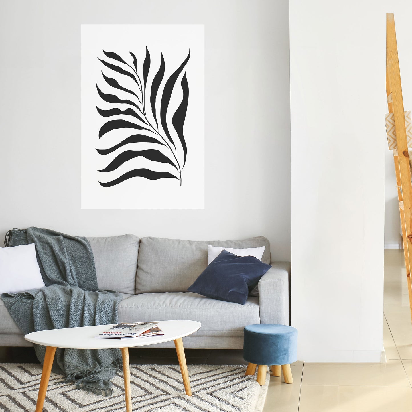 SHADOW PLANT Poster verticale staccabile e attaccabile