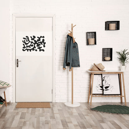 Poster orizzontale staccabile e attaccabile CHARCOAL CASCADE