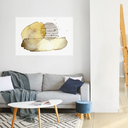 Poster orizzontale staccabile e attaccabile TRANSCENDENT TONES