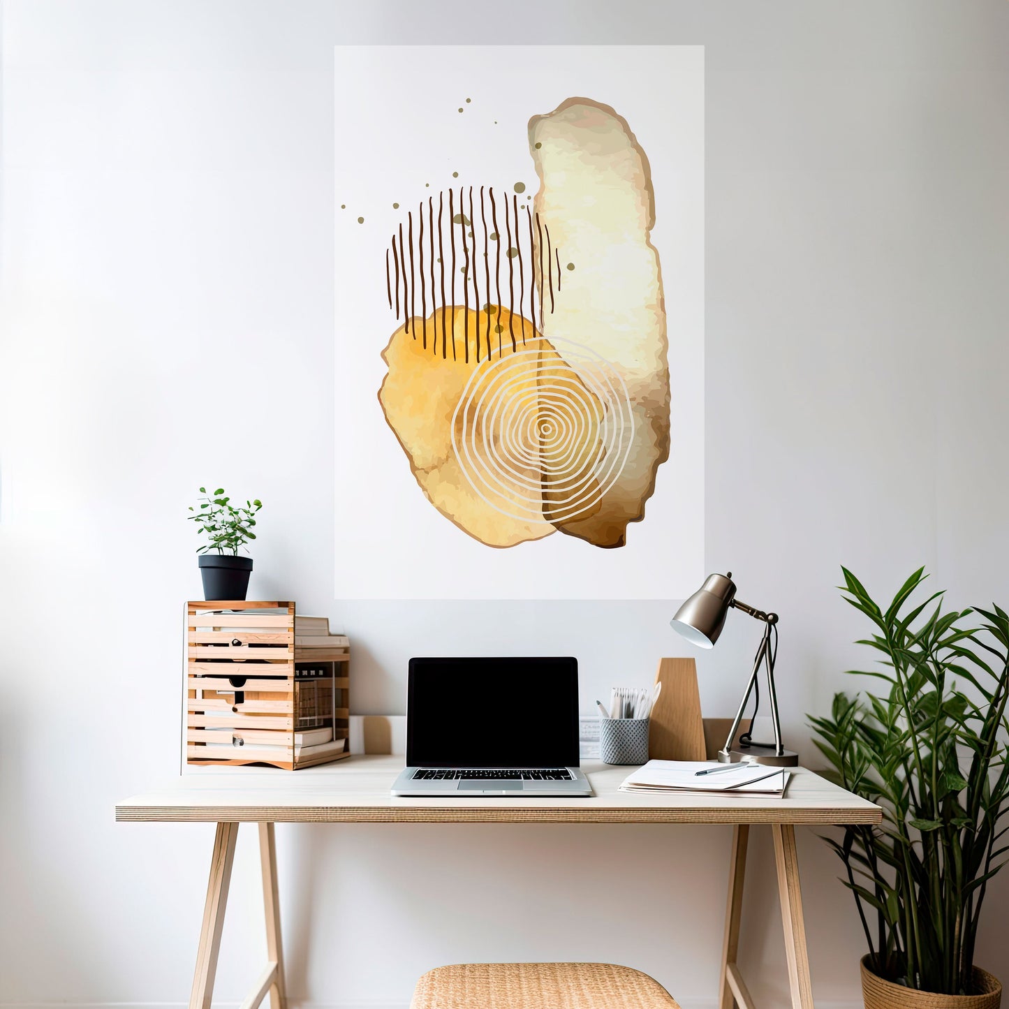 Poster verticale staccabile e attaccabile TRANSCENDENT TONES