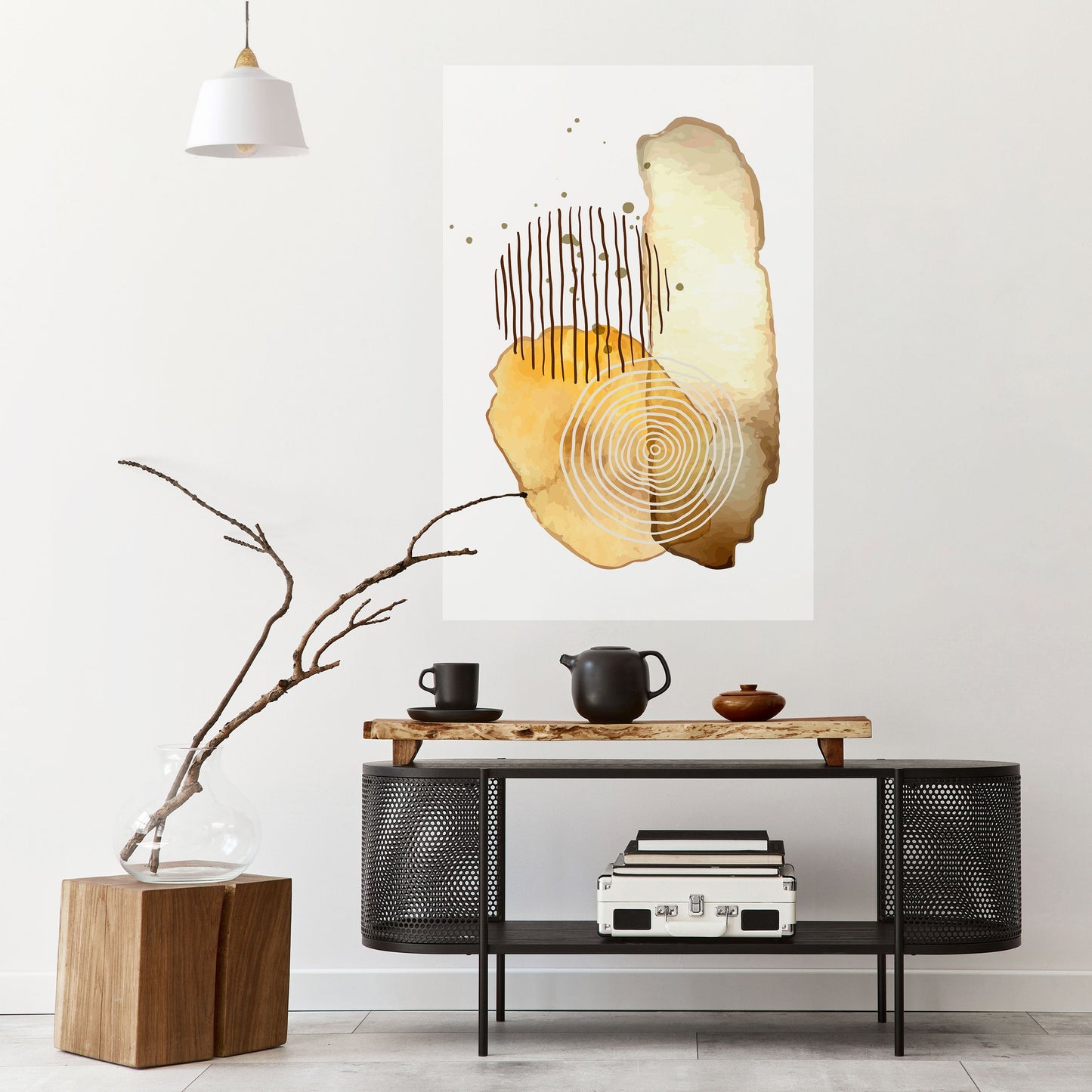Poster verticale staccabile e attaccabile TRANSCENDENT TONES