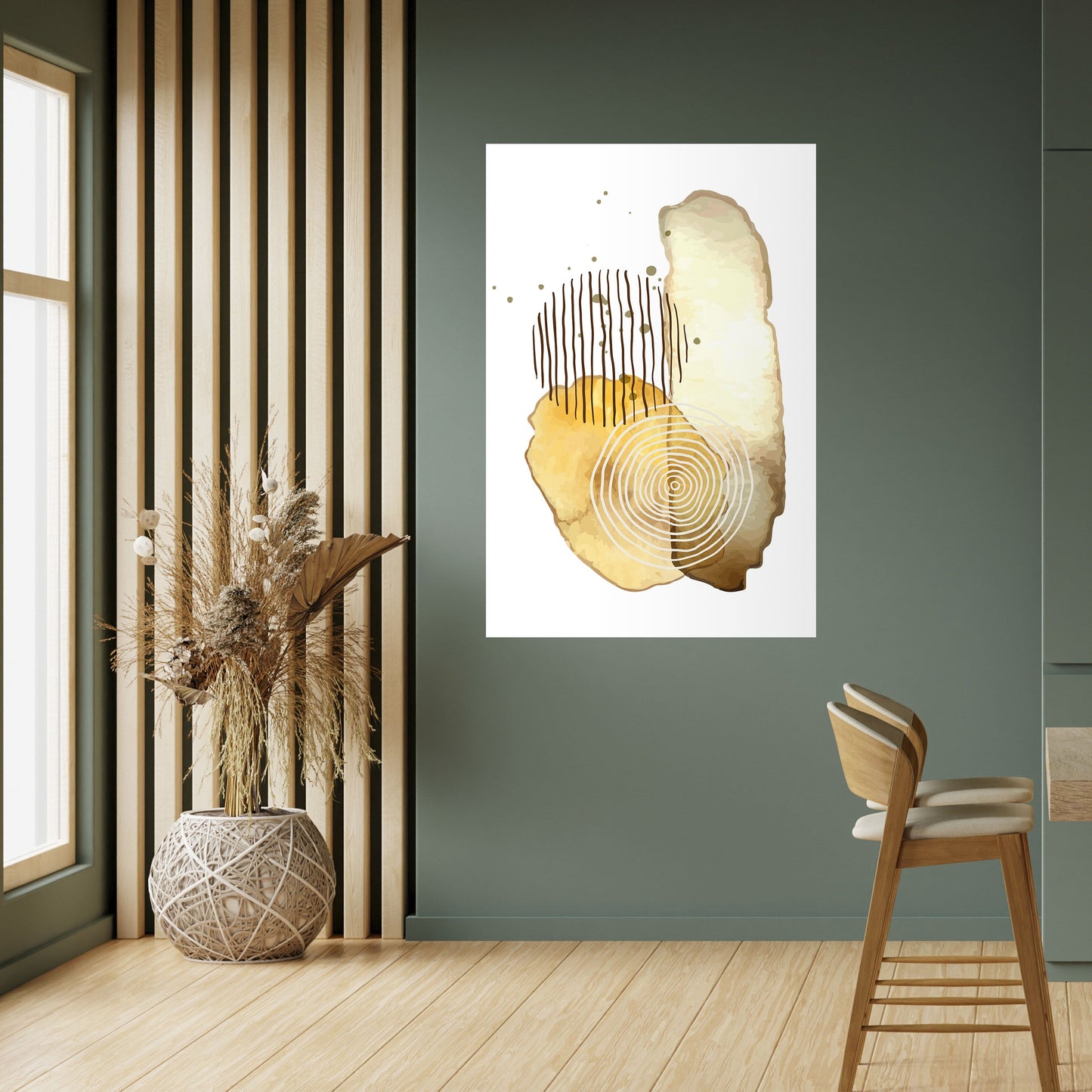Poster verticale staccabile e attaccabile TRANSCENDENT TONES