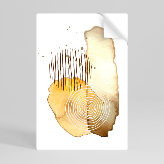 Poster verticale staccabile e attaccabile TRANSCENDENT TONES