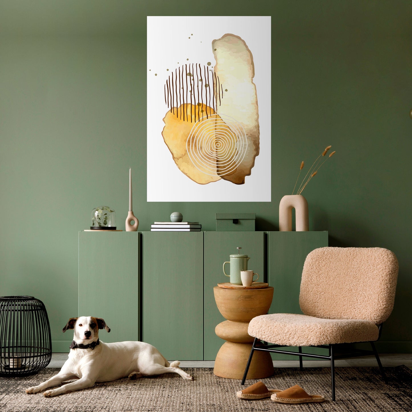 Poster verticale staccabile e attaccabile TRANSCENDENT TONES