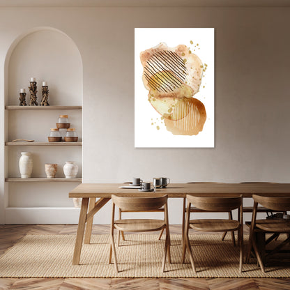 TRANSCENDENTAL HARMONY Vertical Canvas Print