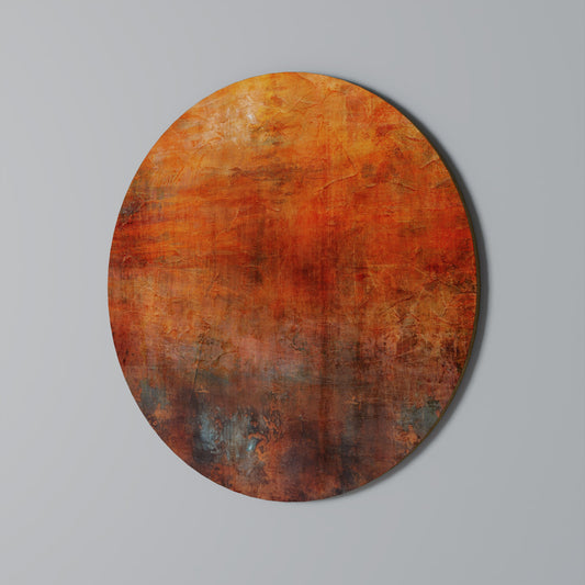 ECHOES OF EUPHORIA Round Wall Art