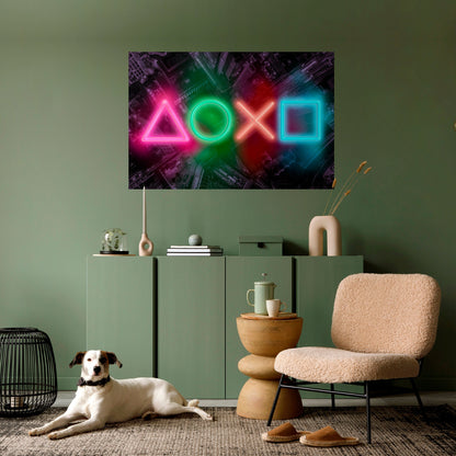 Poster orizzontale staccabile e attaccabile di CYBERPUNK CHRONICLE