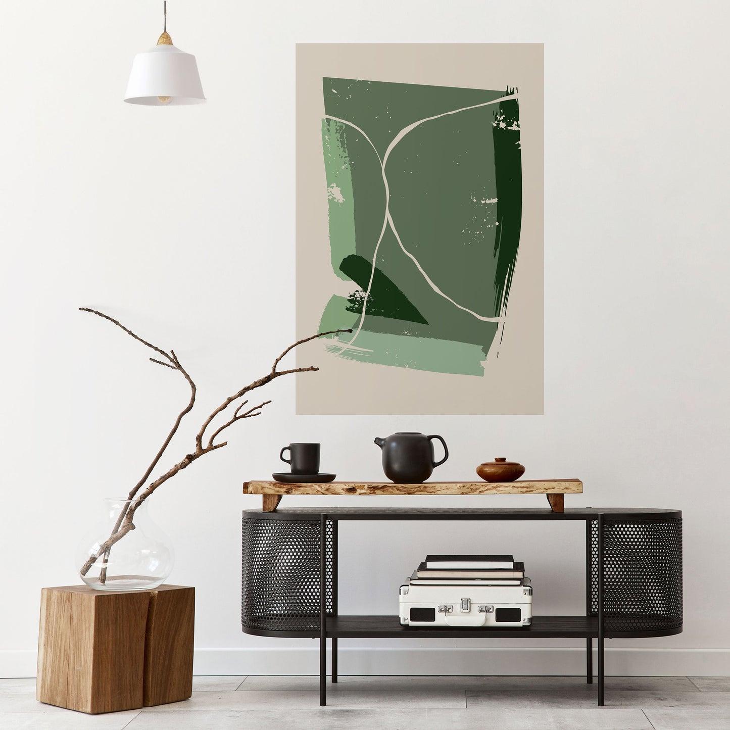 VERDANT HEAVEN Poster verticale staccabile e attaccabile