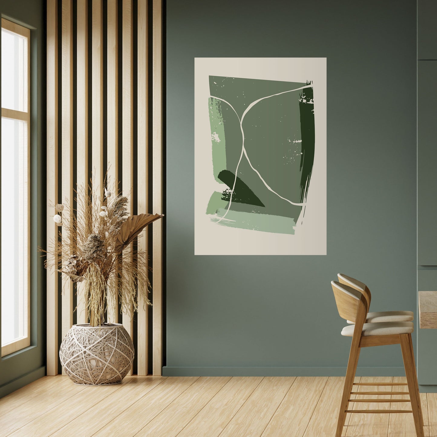 VERDANT HEAVEN Poster verticale staccabile e attaccabile