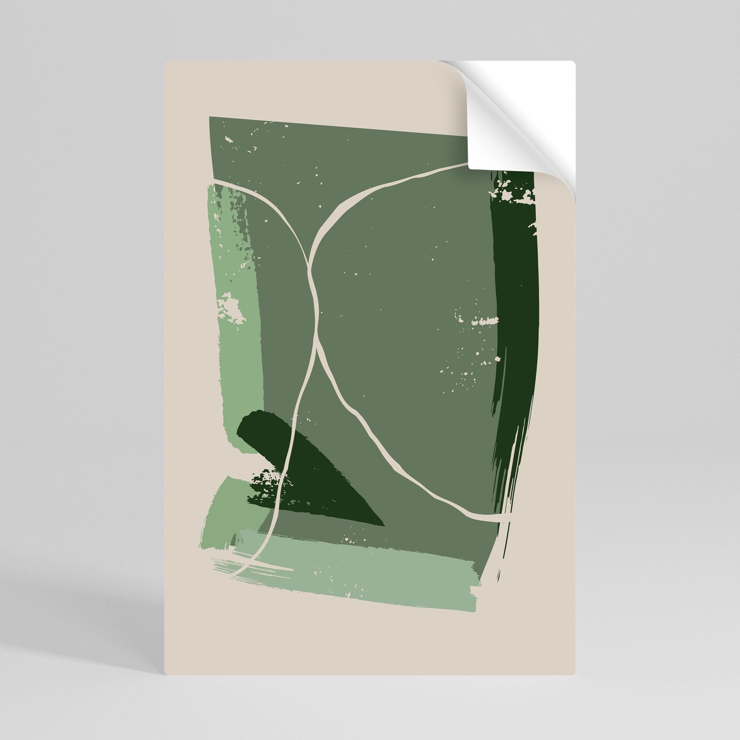 VERDANT HEAVEN Poster verticale staccabile e attaccabile