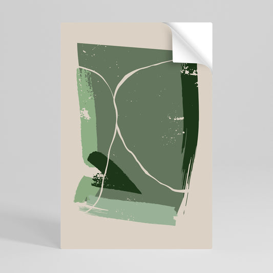 VERDANT HEAVEN Poster verticale staccabile e attaccabile